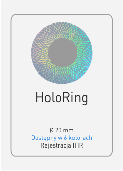 Hologram HoloRing - naklejki hologramy z logo